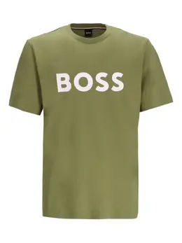 BOSS: Футболка с принтом 