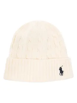 Polo Ralph Lauren: Светлая шапка 