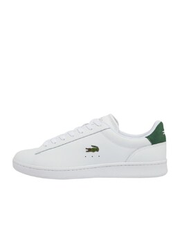 Lacoste: Белые кроссовки 