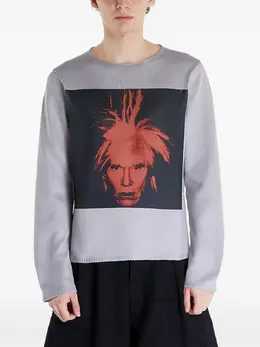 Comme Des Garçons Shirt: Свитшот с принтом 