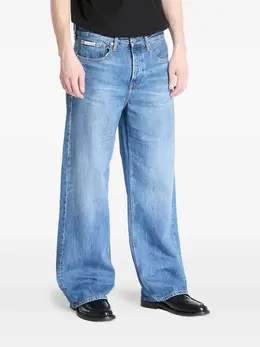 Calvin Klein Jeans: Светлые джинсы 
