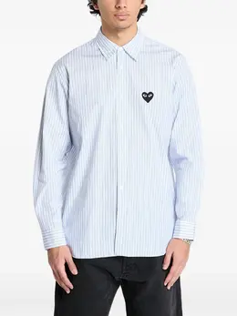 Comme Des Garçons Play: Чёрная рубашка  Heart