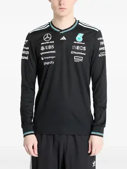 adidas: Чёрная футболка  X