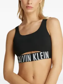 Calvin Klein: Чёрный бюстгальтер 