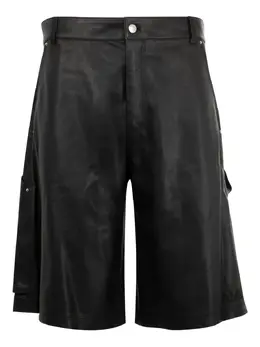 AMIRI: Кожаные шорты 