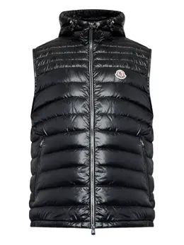 Moncler: Чёрный жилет 