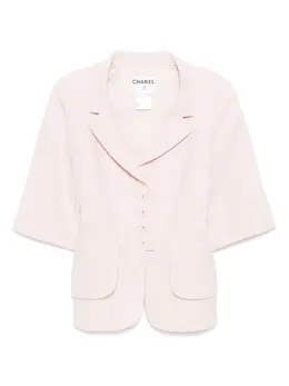 CHANEL Pre-Owned: Светлая куртка 