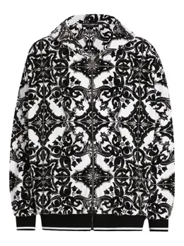 Dolce & Gabbana: Толстовка  Majolica с принтом