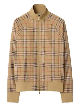 Burberry: Бежевая куртка 
