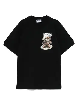 Moschino: Футболка с принтом 