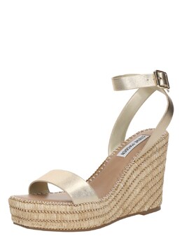 Steve Madden: Золотые босоножки 