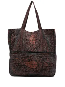 Antik Batik: Чёрная сумка-шоппер 