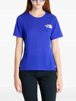 The North Face: Голубая футболка 
