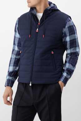 Kiton: Стёганый жилет 