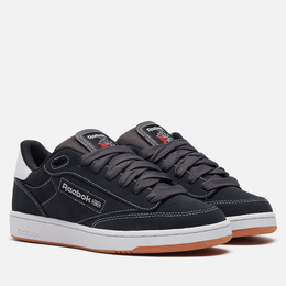 Reebok: Чёрные кроссовки  Club C