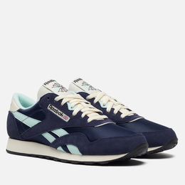 Reebok: Синие кроссовки 