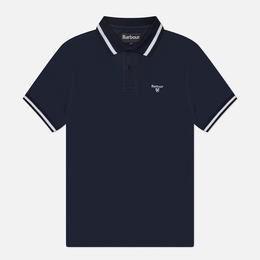 Barbour: Синее поло 