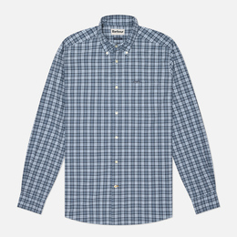 Barbour: Синяя рубашка 