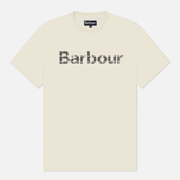 Barbour: Белая футболка 