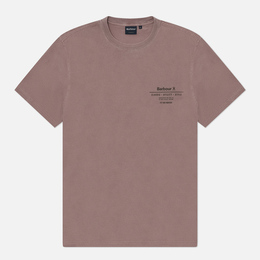 Barbour: Фиолетовая футболка 