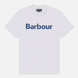 Barbour: Белая футболка 