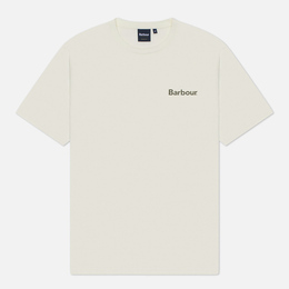 Barbour: Бежевая футболка 
