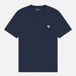Barbour: Синяя футболка 