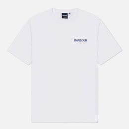 Barbour: Белая футболка 