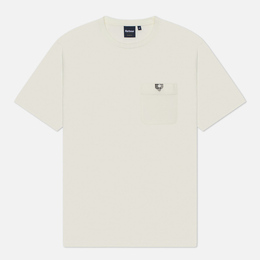 Barbour: Бежевая футболка 