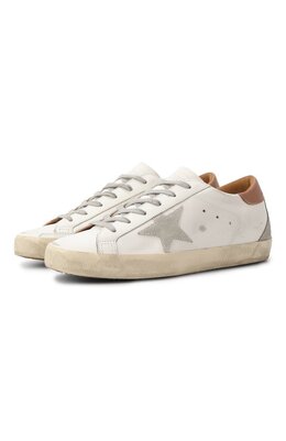 Golden Goose Deluxe Brand: Белые кеды  Super Star