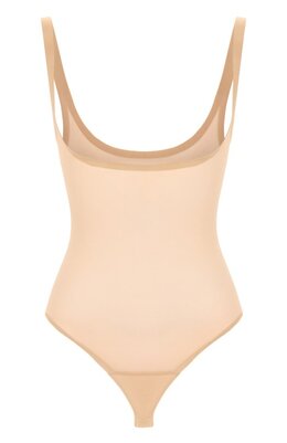 Wolford: Бежевый боди 