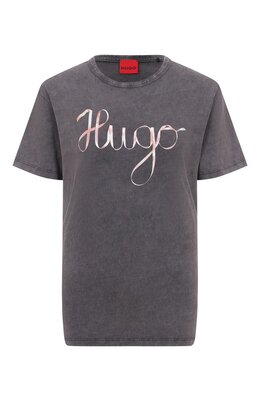 HUGO: Хлопковая футболка 