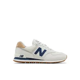 New Balance: Синие кроссовки  574