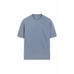 Armani Exchange: Голубая футболка 