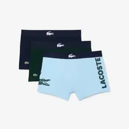 LACOSTE: Голубые трусы 