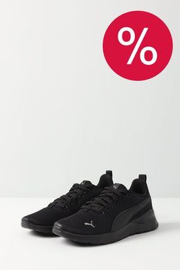PUMA: Чёрные кроссовки  Anzarun Lite