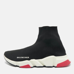 Balenciaga: Чёрные кроссовки  Speed Trainer