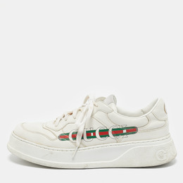 Gucci: Белые кроссовки 