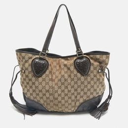 Gucci: Сумка-шоппер  GG