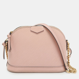 Louis Vuitton: Розовая сумка  Épi