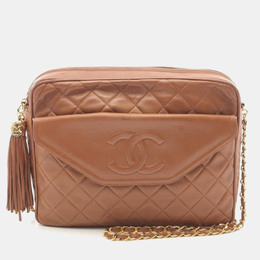 Chanel: Коричневая сумка 