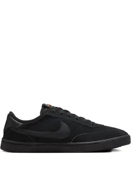 Nike: Чёрные кроссовки  FC