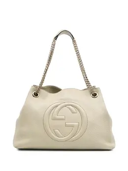 Gucci Pre-Owned: Белая сумка-шоппер 