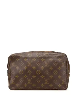 Louis Vuitton Pre-Owned: Коричневый клатч 