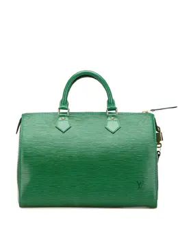 Louis Vuitton Pre-Owned: Зелёная сумка 