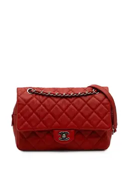 CHANEL Pre-Owned: Оранжевая сумка 