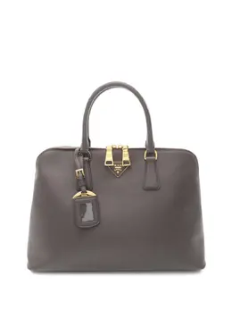 Prada Pre-Owned: Коричневая сумка 