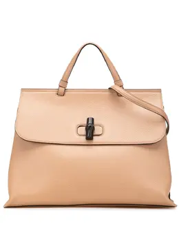 Gucci Pre-Owned: Коричневая сумка 
