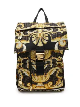 Fendi Pre-Owned: Коричневый рюкзак 