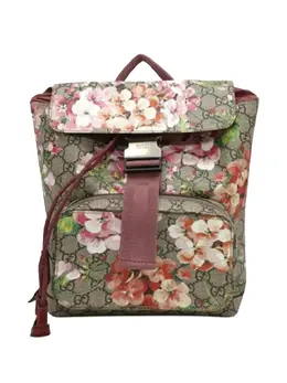 Gucci Pre-Owned: Рюкзак с растительным принтом 